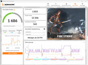 Fire Strike (alimentation par batterie)