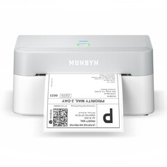 L&#039;imprimante thermique d&#039;étiquettes Munbyn RW403B a une résolution de 203 dpi (Source de l&#039;image : Munbyn) 