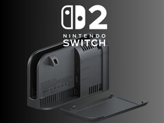 Ports de la station d'accueil de la Nintendo Switch 2 (Source de l'image : Nintendo of America avec modifications)