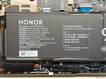 Informations sur la batterie