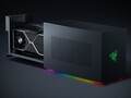 Le bureau de jeu Razer Tomahawk peut prendre en charge un Nvidia RTX 3080. (Image : Razer)