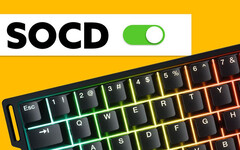 Wooting vient de lancer son SOCD pour concurrencer le Snap Tap de Razer, qui ont tous deux été des ajouts controversés à l'espace de jeu. (source de l'image : Wooting)