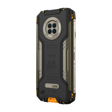 Le S96 Pro dispose de 3 options de couleur : Orange feu... (Source : DOOGEE)