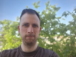 Selfie sur le Samsung Galaxy Tab S6 Lite 2024