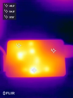 Alimentation électrique pendant le test de résistance