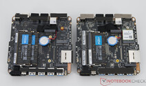 Vzmore AX9 Max (à gauche) vs. Geekom A9 Max (à droite)