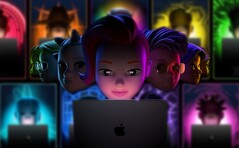 Apple a offert aux utilisateurs d'iPhone et d'iPad un jeu de cartes à collectionner en réalité virtuelle avant la WWDC22. (Image source : Apple/@ParkerOrtolani - édité)