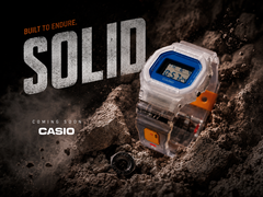 Le modèle de colloboration Mobile Suit Gundam x G Shock DW-5600 en préparation