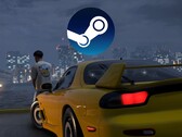 La toile de fond de Forza Horizon 6 apparaît avec le logo Steam