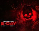 Illustration promotionnelle officielle de Gears of War : E-Day.