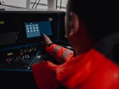 Écran intelligent dans le poste de conduite du Vectron X