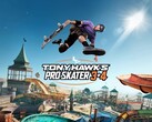 Image officielle du jeu Tony Hawk's Pro Skater 3+4 (Source : Nintendo)