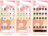 Android 13 prend désormais en charge les icônes à thème pour les applications tierces également. (Image Source : Google)