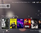 Écran concept de l'interface utilisateur de PS5 réalisé par des fans avec des messages d'alerte. (Source de l'image : YouTube/Paulo Manso Animation)