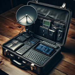 Elon Musk et SpaceX ont démenti toute affirmation selon laquelle la Russie recevrait des équipements Starlink via des canaux officiels. (Source de l'image : DALL-E 3 généré)