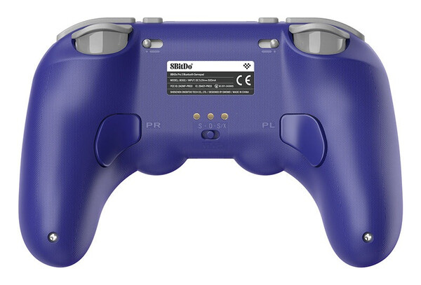 Le contrôleur Bluetooth 8BitDo Pro 3 est doté d'un commutateur de mode pour différentes entrées et différents appareils. (Source de l'image : 8BitDo)
