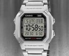 La montre Casio W-800HD-1AV (photo) est dotée d'un bracelet en acier inoxydable. (Source de l'image : Casio, édité)