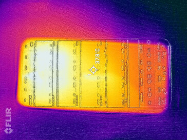 Carte thermique avant