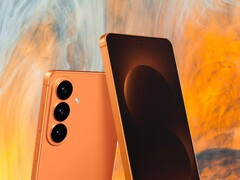 Le Galaxy S26 pourrait être disponible dans une couleur orange semblable à celle de l'iPhone 17 Pro. (Source de l'image : Android Headlines, Unsplash, édité)