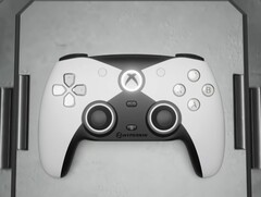 La manette The Competitor d&#039;Hyperkin est dotée d&#039;un D-pad divisé et de pouces symétriques, comme la manette DualSense. (Source de l&#039;image : Hyperkin)