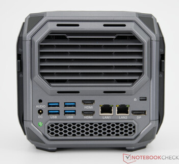 Acemagic M1A Pro+ - Connexions sur le panneau arrière