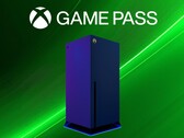 Prochaine maquette de la console Xbox avec la bannière Game Pass