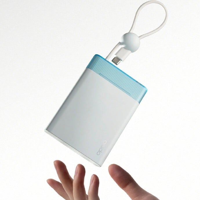 L'Oppo Energy Jelly Fast Charging Power Bank 10000 de 22,5 W. (Source de l'image : Oppo)