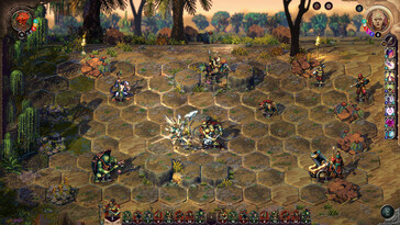 Sur la photo : une capture d'écran du jeu Songs of Conquest.
