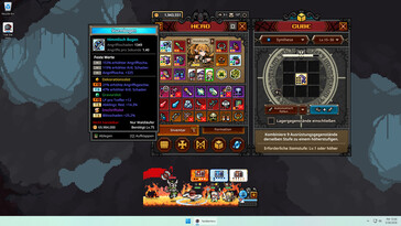Sur la photo : une capture d'écran du jeu « TBH : Task Bar Hero ».