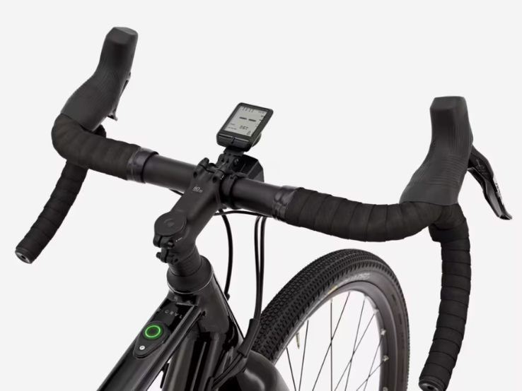 Le vélo électrique Van Rysel E-GRVL AF HD en noir. (Source de l'image : Decathlon)