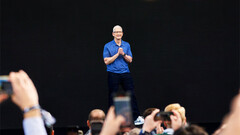 Apple Tim Cook, PDG de l&#039;entreprise, lors d&#039;un récent événement (Image source : Apple)