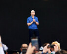 Apple Tim Cook, PDG de l'entreprise, lors d'un récent événement (Image source : Apple)