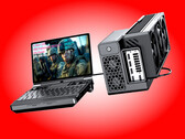 Le Win Max 3 connecté à la station d'accueil eGPU G2 de GPD.