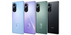 Les couleurs du Nova 9. (Source : Huawei)