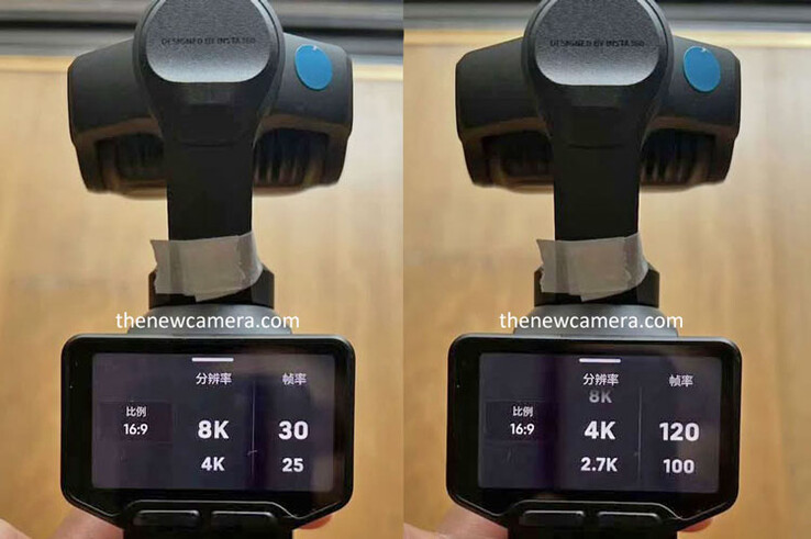 Les images du prototype Insta360 Luna Ultra/Pro montrent une résolution 8K.