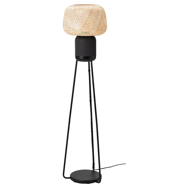 Le lampadaire IKEA SYMFONISK avec haut-parleur Wi-Fi. (Image source : IKEA)