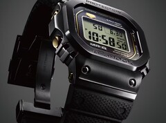 Casio lance la variante phare du 40e anniversaire de la G-Shock MRG-B5000R avec un bracelet Dura Soft (Source : Casio)