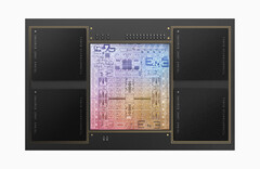 Le SoC Apple M1 Max offre un GPU à 32 cœurs et jusqu'à 64 Go de mémoire unifiée. (Image Source : Apple)