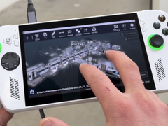 Une photo de u/dotvp faisant un zoom arrière sur la carte du bâtiment numérisée à l'aide de l'ordinateur de poche Asus ROG Xbox Ally X.