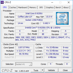 ThinkPad X380 Yoga - CPU-Z : CPU.