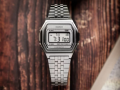 Les montres Casio Vintage A1000A-7 (photo) et A1000G-9 sont désormais disponibles au Royaume-Uni. (Source de l&#039;image : Casio)