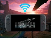 Final Fantasy 7 Remake Intergrade Switch 2 montré avec le symbole WiFi (Image source : Nintendo of America, Square Enix avec modifications)