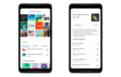 Première version de Google Podcasts pour Android (Source : Google)