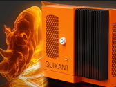 Châssis robuste et silencieux avec la couleur orange caractéristique de Quixant (Source d'image : Quixant)