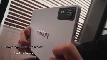 Lenovo confirme que la tablette de jeu Legion 4ème génération embarque un nouveau SoC Snapdragon (Image source : Lenovo - machine translated)