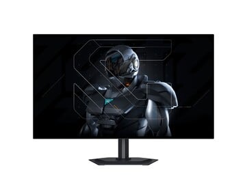 Le moniteur de jeu Gigabyte MO27Q28GR OLED. (Source de l'image : Gigabyte)