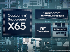 Le modem X65 inaugure la &quot;5G phase 2&quot; (Image Source : Qualcomm)