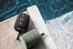 L'enceinte Bluetooth Tribit Stormbox Mini Plus est disponible en noir, bleu et vert (Source : Tribit)