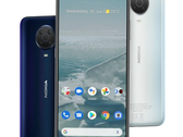 Le Nokia G20 est doté d'un SoC MediaTek Helio G35 et d'une grande batterie. (Image source : HMD Global)
