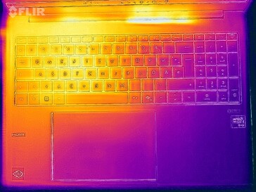 Essai de résistance à la température de surface (face supérieure)